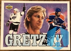 1992-93 Upper Deck Heros Checklist Wayne Gretzky #18 of 18